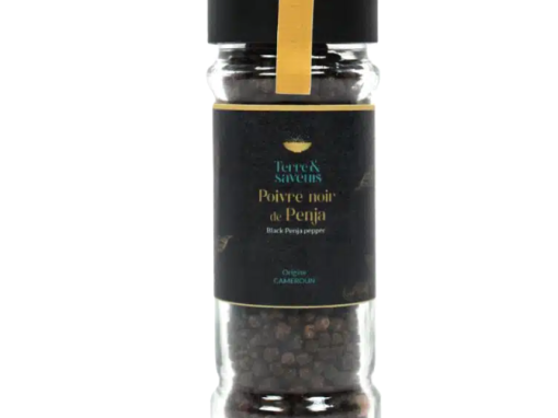 Poivre Noir de Penja – Pot en verre 55g Poivre Noir de Penja – Pot en verre 55g